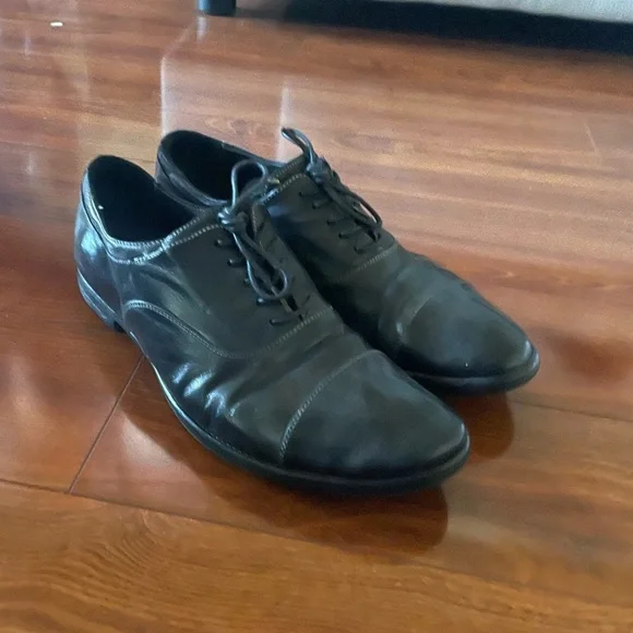 Rare Italy handmade Aldo Shoes ALDO BRUE SHOES MADE IN ITALY LACE UP LOAFERS 8.5 SHOES  main image 2
